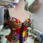 ANKARA CORSET BLOUSE