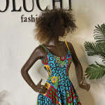 ankara flayed full dress